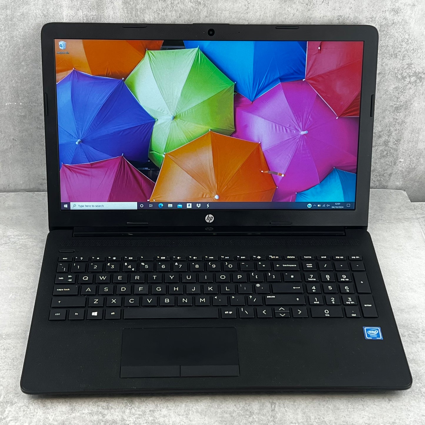HP Laptop 15-DA0XXX 1TB in Black