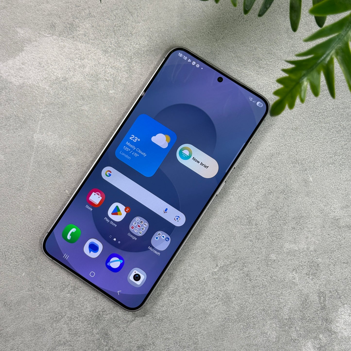 Samsung Galaxy S25 Silver Shadow (Unlocked)