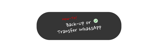 How To Back-up or Transfer WhatsApp Chat History