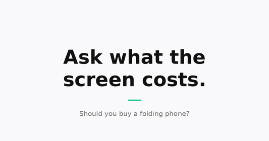 Should you buy a folding phone?