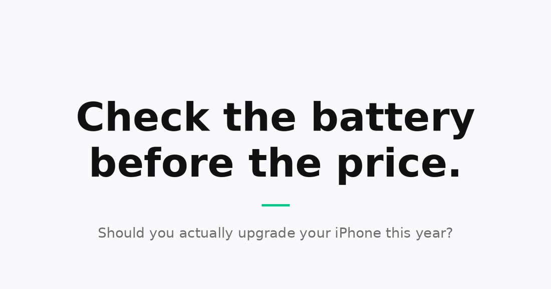 Should you actually upgrade your iPhone this year?