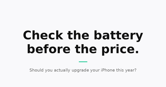 Should you actually upgrade your iPhone this year?