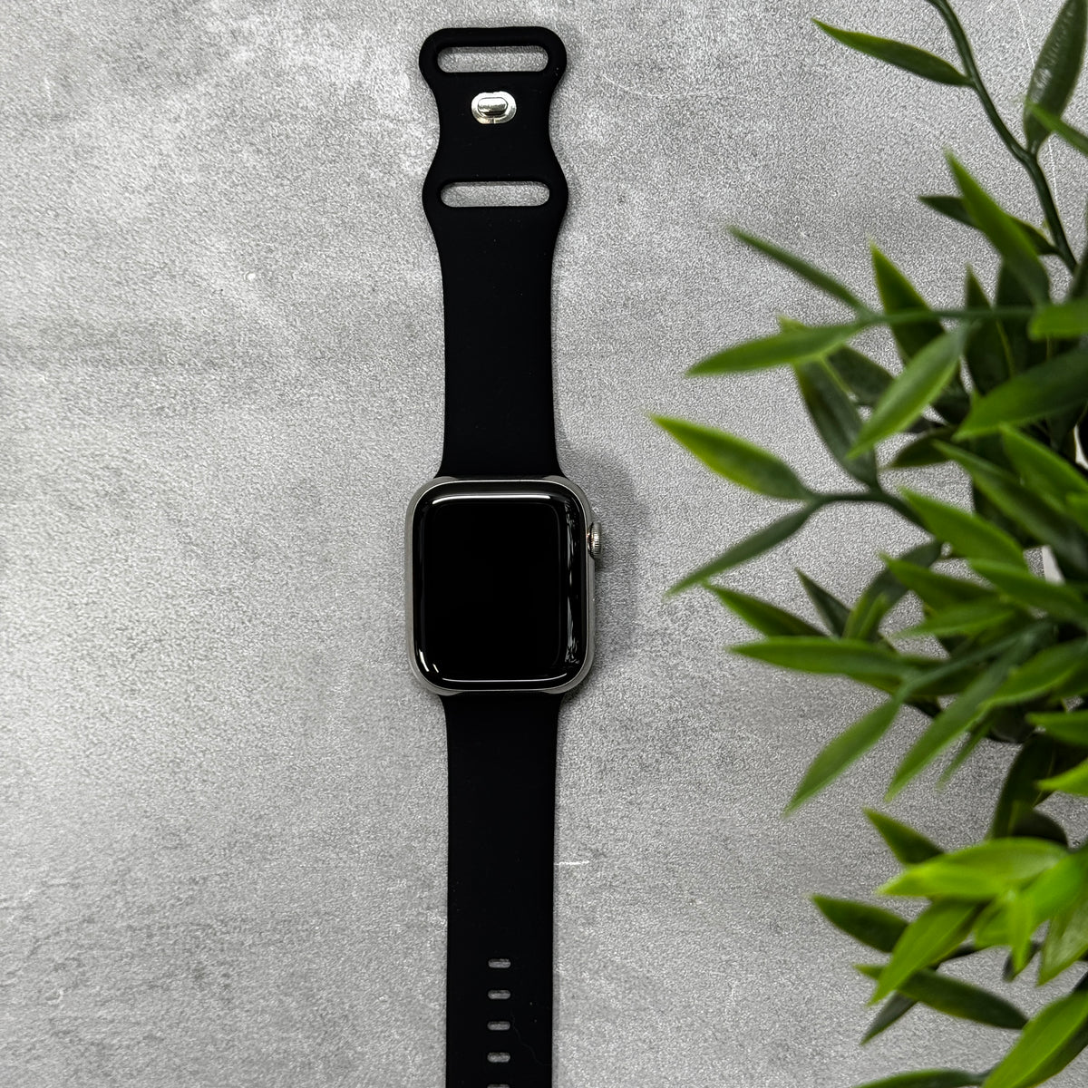Apple Watch Series 7 45mm GPS + Cellular (Stainless) 32GB Silver (Unlocked)