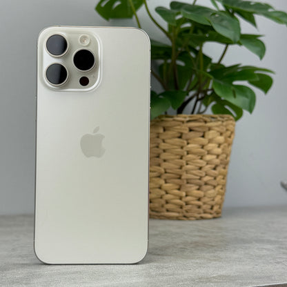 Apple iPhone 15 Pro Max White Titanium (Unlocked)