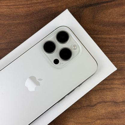 Apple iPhone 15 Pro White Titanium (Unlocked)
