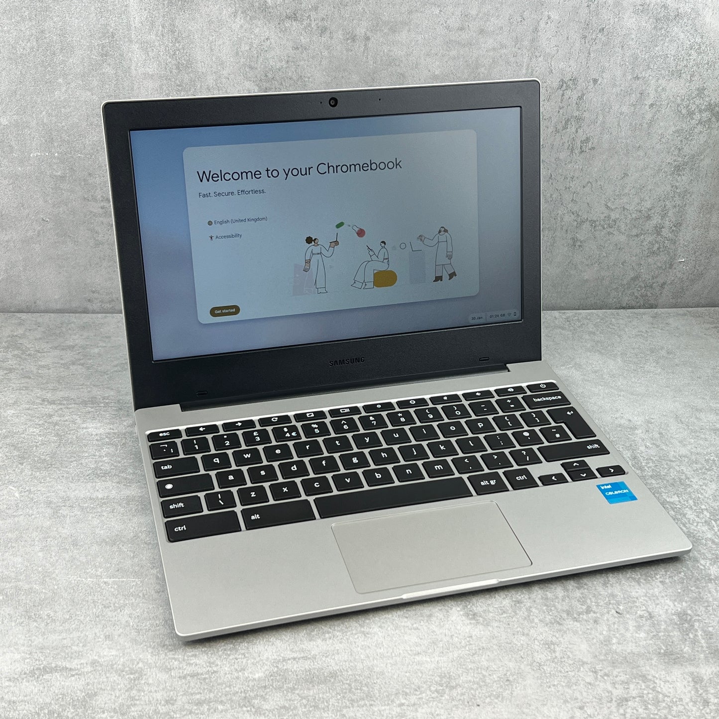 Samsung Galaxy Chromebook Go 64GB Silver