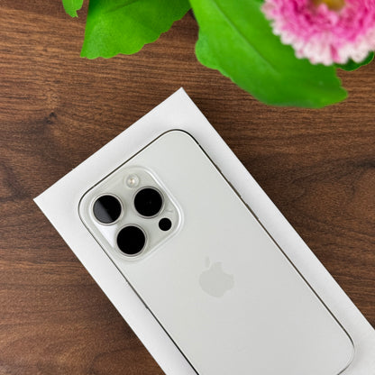 Apple iPhone 15 Pro White Titanium (Unlocked)