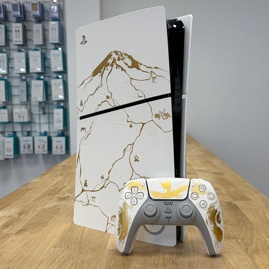 Sony PlayStation 5 Slim Disc Edition 1TB (Ghost of Yotei Limited Edition)