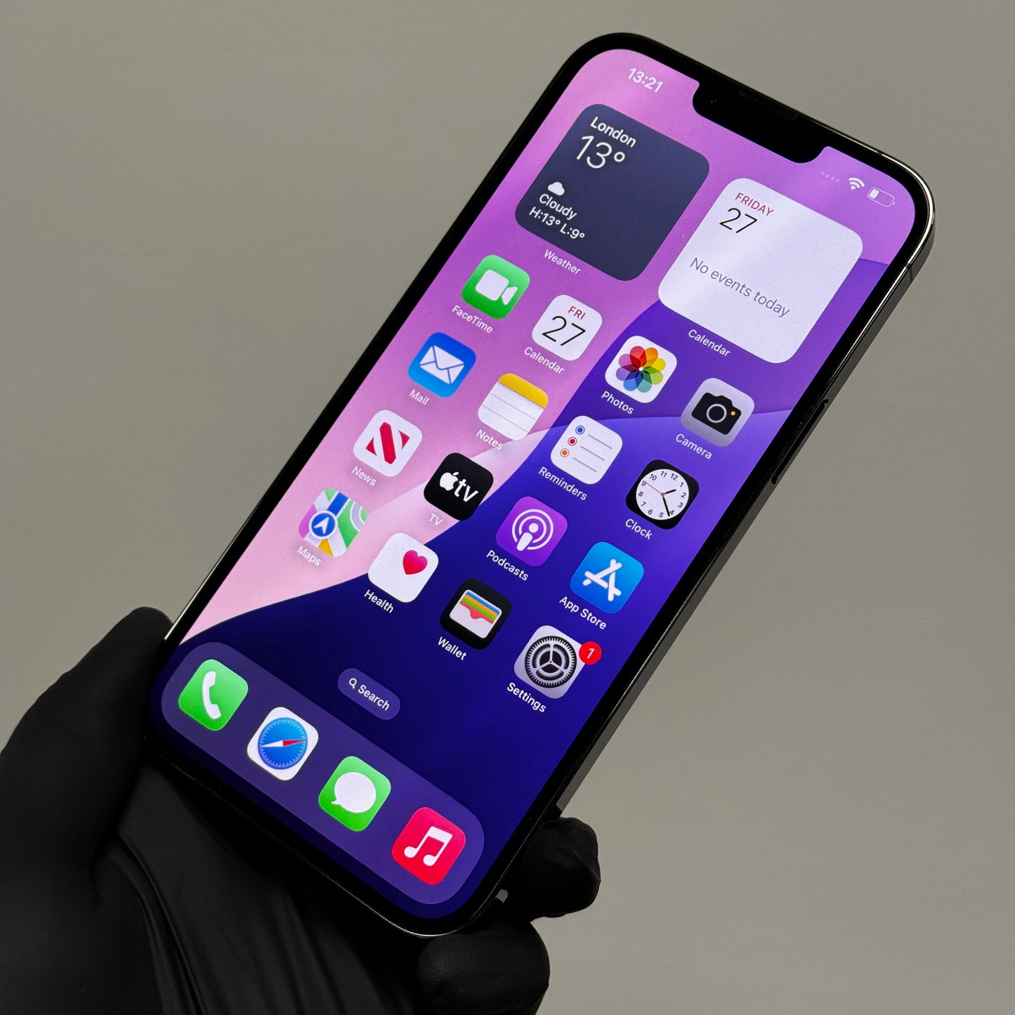 Apple iPhone 13 Pro Max 128GB Graphite *NO FACE ID* (Imperfect) (Unlocked)