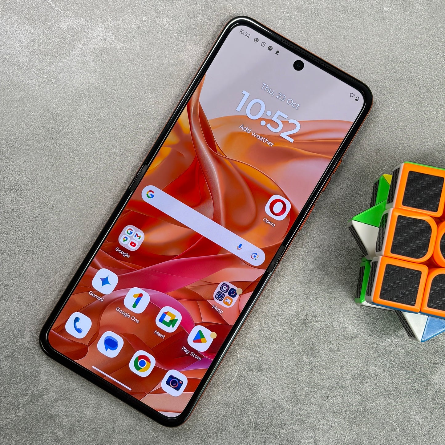 Motorola Razr 50 Spritz Orange (Unlocked)