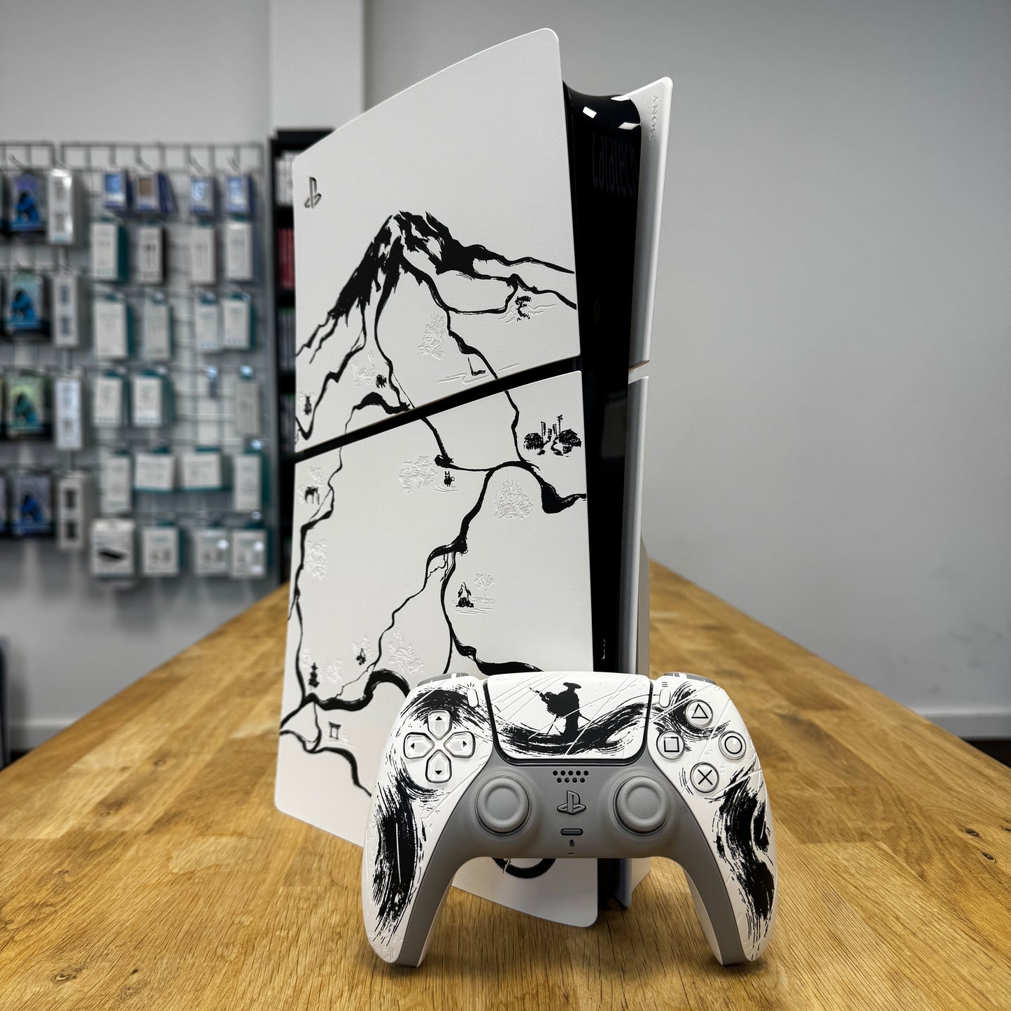 Sony PlayStation 5 Slim Disc Edition 1TB (Ghost of Yotei Limited Edition)