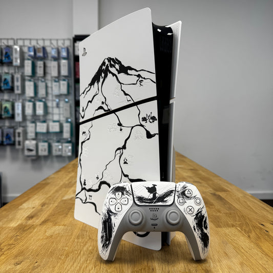 Sony PlayStation 5 Slim Disc Edition 1TB (Ghost of Yotei Limited Edition)