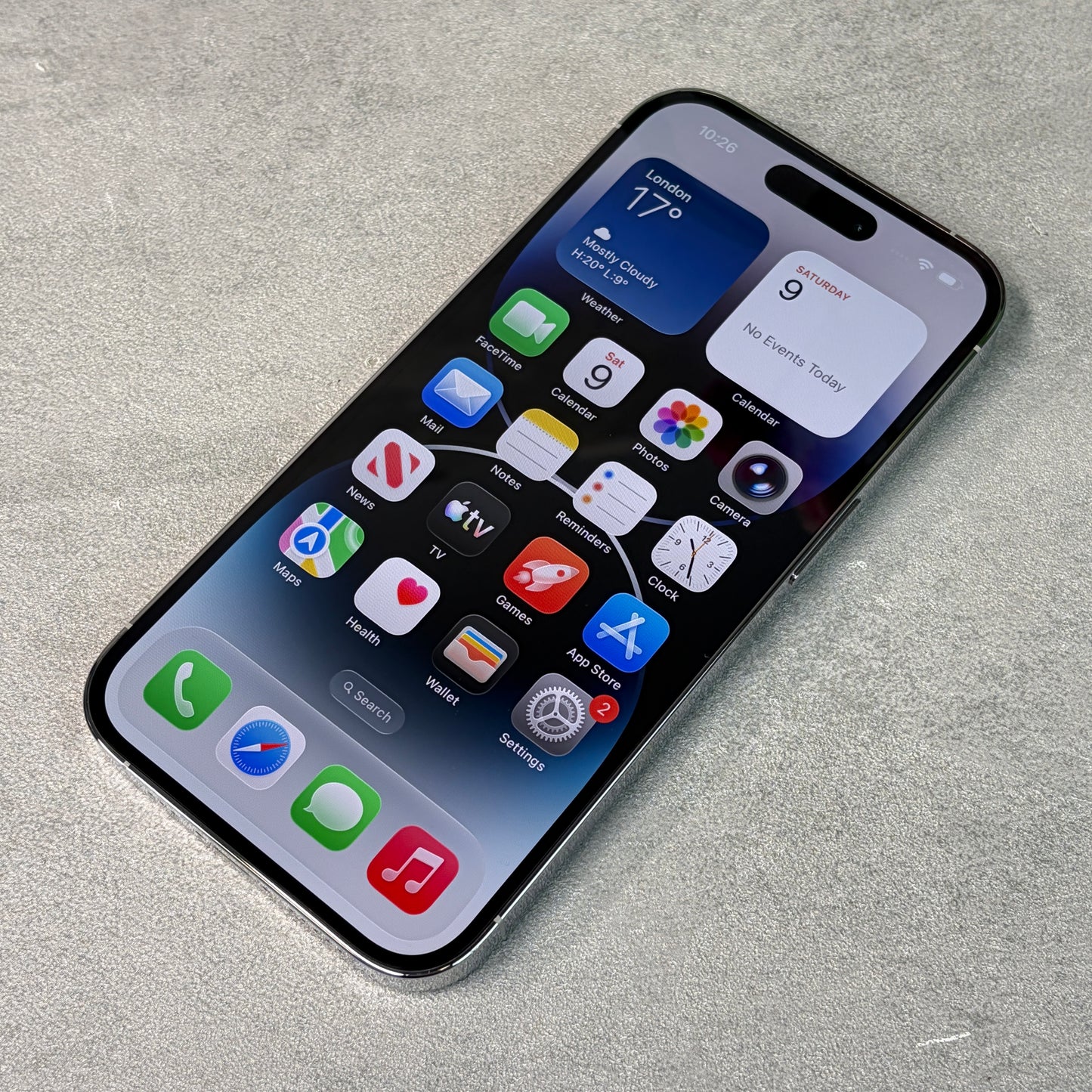Apple iPhone 14 Pro Silver (Unlocked)