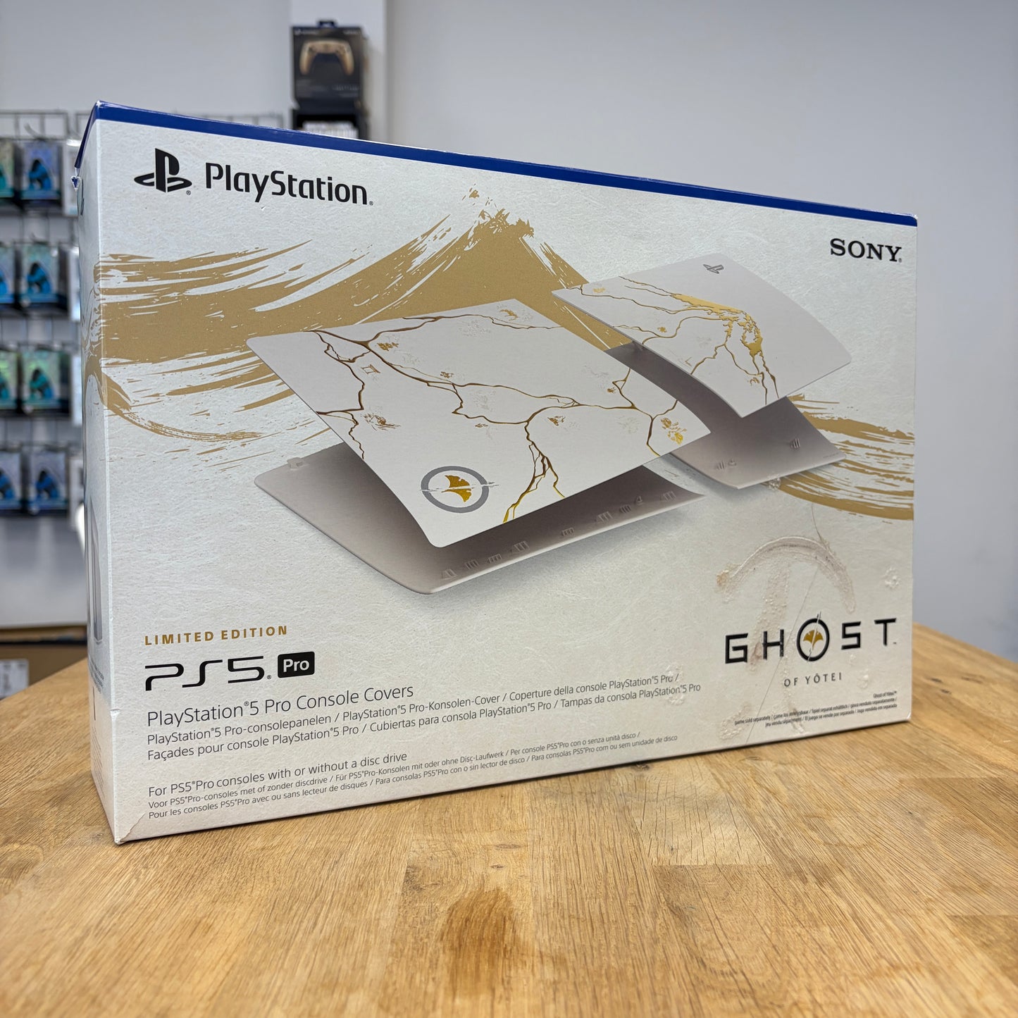 Playstation 5 Pro Covers | Ghost of Yotei Gold Limited Edition