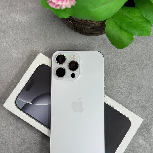 Apple iPhone 16 Pro Max White Titanium (Unlocked)