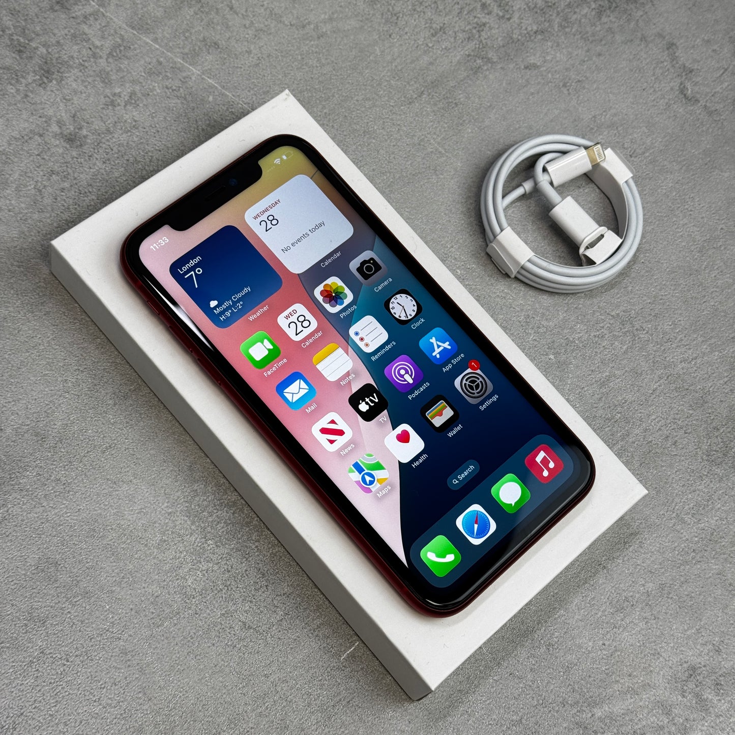 Apple iPhone 11 64GB Red (Unlocked)