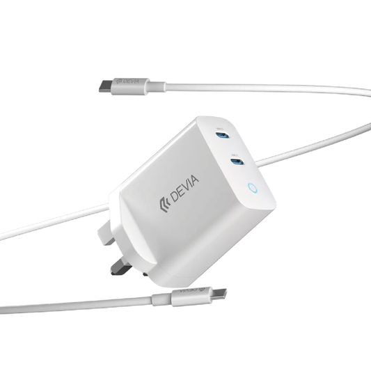 Devia 30W GaN USB-C with 30W USB-C Cable (1m)